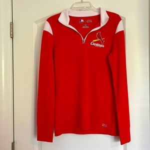 St. Louis Cardinals Quarter Zip shirt